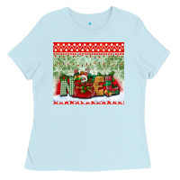 Baby Blue noel tumbler Ladies Tee - BundleAndBundleShop