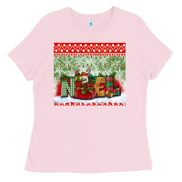 Bubblegum Pink noel tumbler Ladies Tee - BundleAndBundleShop