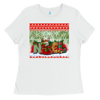 White noel tumbler Ladies Tee - BundleAndBundleShop