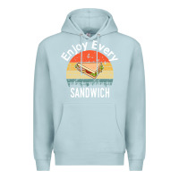 Blue Mist enjoy every sandwich   sandwich gift   sandwich lover   funny gift ide Premium Hoodie - tuanDangUi