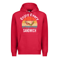 Cardinal enjoy every sandwich   sandwich gift   sandwich lover   funny gift ide Premium Hoodie - tuanDangUi