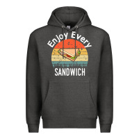 Charcoal Heather enjoy every sandwich   sandwich gift   sandwich lover   funny gift ide Premium Hoodie - tuanDangUi