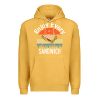 Mustard enjoy every sandwich   sandwich gift   sandwich lover   funny gift ide Premium Hoodie - tuanDangUi
