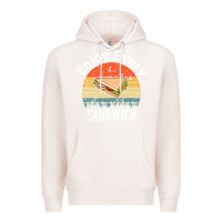 Pale Pink enjoy every sandwich   sandwich gift   sandwich lover   funny gift ide Premium Hoodie - tuanDangUi