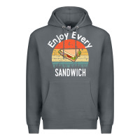 Rock enjoy every sandwich   sandwich gift   sandwich lover   funny gift ide Premium Hoodie - tuanDangUi