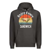 Smoke enjoy every sandwich   sandwich gift   sandwich lover   funny gift ide Premium Hoodie - tuanDangUi
