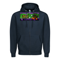 Navy halloween mini 15 oz mug Zipper Hoodie - BundleAndBundleShop