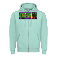 Seafoam halloween mini 15 oz mug Zipper Hoodie - BundleAndBundleShop