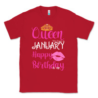 Red Queen Was Born İn January Happy Birthday Classic Tee - Bettercallsaul