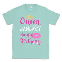 Seafoam Queen Was Born İn January Happy Birthday Classic Tee - Bettercallsaul