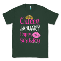 Sports Green Queen Was Born İn January Happy Birthday Classic Tee - Bettercallsaul