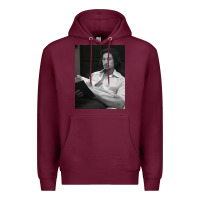 Burgundy adam driver 40 Premium Hoodie - tuanDangUi