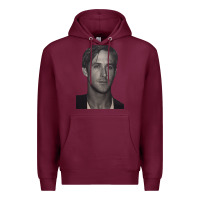Burgundy ryan gosling 15 Premium Hoodie - tuanDangUi