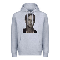 Heather Grey ryan gosling 15 Premium Hoodie - tuanDangUi