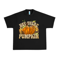Black Hey There Pumpkin Urban Heavy Tee - texasbilliewilder
