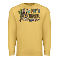 Antique Gold daddy's girl Premium Sweatshirt - SublimationCraftShop