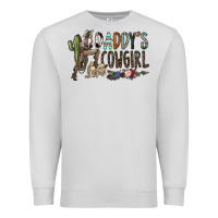 Dove Grey daddy's girl Premium Sweatshirt - SublimationCraftShop