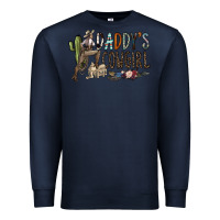 Navy daddy's girl Premium Sweatshirt - SublimationCraftShop