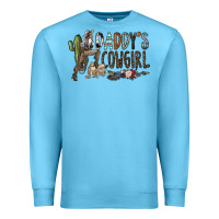 Ocean Blue daddy's girl Premium Sweatshirt - SublimationCraftShop