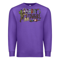 Purple daddy's girl Premium Sweatshirt - SublimationCraftShop