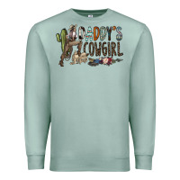 Seafoam daddy's girl Premium Sweatshirt - SublimationCraftShop
