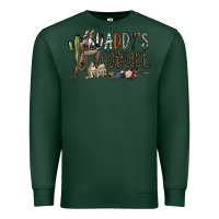 Sports Green daddy's girl Premium Sweatshirt - SublimationCraftShop