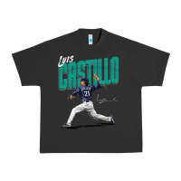 Luis Castillo Seattle Baseball Urban Heavy Tee | Teevron