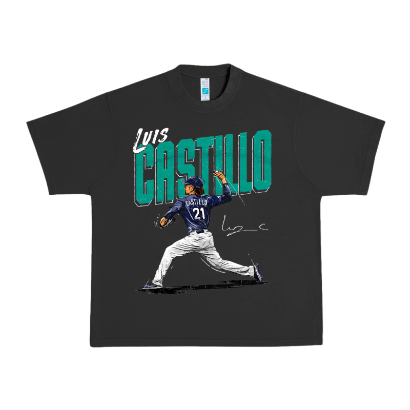 Luis Castillo Seattle Baseball Urban Heavy Tee by tuanDangUi | Teevron
