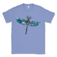 Colony Blue Blue Dragonfly Classic Tee - LillyAllenDesigns