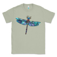 Matcha Blue Dragonfly Classic Tee - LillyAllenDesigns