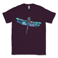 Plum Blue Dragonfly Classic Tee - LillyAllenDesigns