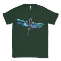 Sports Green Blue Dragonfly Classic Tee - LillyAllenDesigns