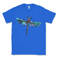 True Royal Blue Dragonfly Classic Tee - LillyAllenDesigns