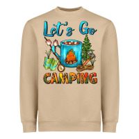 Mushroom Let's Go Camping Coffee Mug Heavyweight Sweatshirt - FaDigitalArtStudio