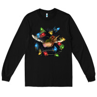 Black christmas black angus gnome Long Sleeve Tee - CowGirlArtShop