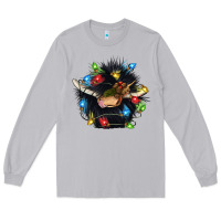 Moon Dust christmas black angus gnome Long Sleeve Tee - CowGirlArtShop