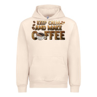 Sandshell keep calm and make coffee Urban Hoodie - BarkalooDesign