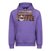 Tulip keep calm and make coffee Urban Hoodie - BarkalooDesign