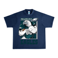 Navy Awesome Philadelpia Eagle's Fc Urban Heavy Tee - tuanDangUi