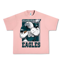 Salmon Awesome Philadelpia Eagle's Fc Urban Heavy Tee - tuanDangUi