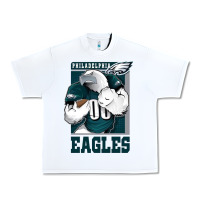 White Awesome Philadelpia Eagle's Fc Urban Heavy Tee - tuanDangUi
