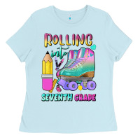 Rolling Into Seventh Grade Ladies Tee | Teevron