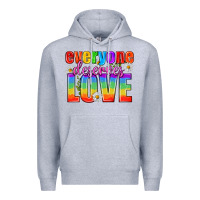 Heather Grey Everyone Deserves Love Pride Lgbtq Premium Hoodie - BundleAndBundleShop