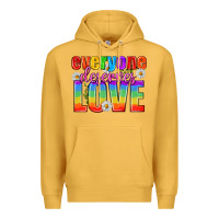 Mustard Everyone Deserves Love Pride Lgbtq Premium Hoodie - BundleAndBundleShop