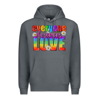 Rock Everyone Deserves Love Pride Lgbtq Premium Hoodie - BundleAndBundleShop
