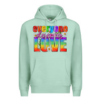Seafoam Everyone Deserves Love Pride Lgbtq Premium Hoodie - BundleAndBundleShop