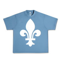 Pebble Blue vintage quebec hockey   retro nordiques fleur de lis Urban Heavy Tee - tuanDangUi