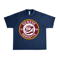 Navy geneve servette hc swiss ice hockey sports fans gshc geneva switzerlan Urban Heavy Tee - tuanDangUi