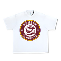 White geneve servette hc swiss ice hockey sports fans gshc geneva switzerlan Urban Heavy Tee - tuanDangUi