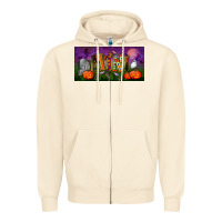 Sandshell halloween mini license plate Zipper Hoodie - BundleAndBundleShop